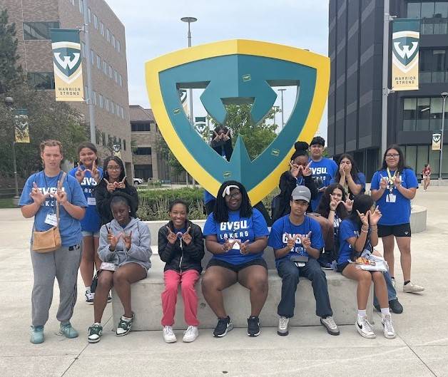 TRIO students at Wayne State University